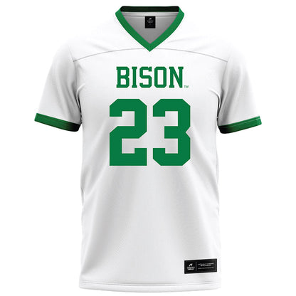 OKBU - NCAA Football : Caleb Giles - White Football Jersey-0