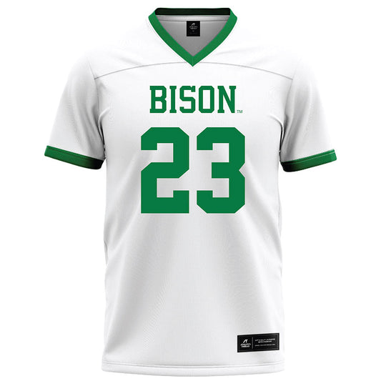 OKBU - NCAA Football : Caleb Giles - White Football Jersey-0
