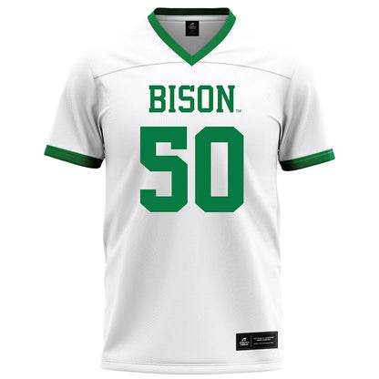 OKBU - NCAA Football : Landry Sattler - White Football Jersey-0