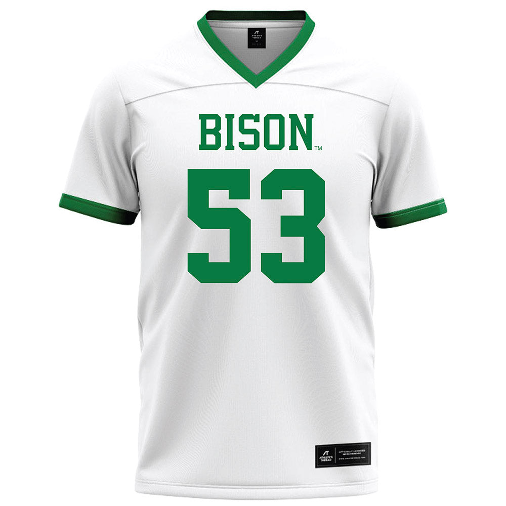 OKBU - NCAA Football : Andrew Sukmungsa - White Football Jersey-0