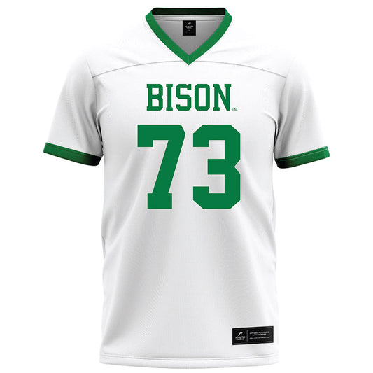 OKBU - NCAA Football : Ian Harper - White Football Jersey-0