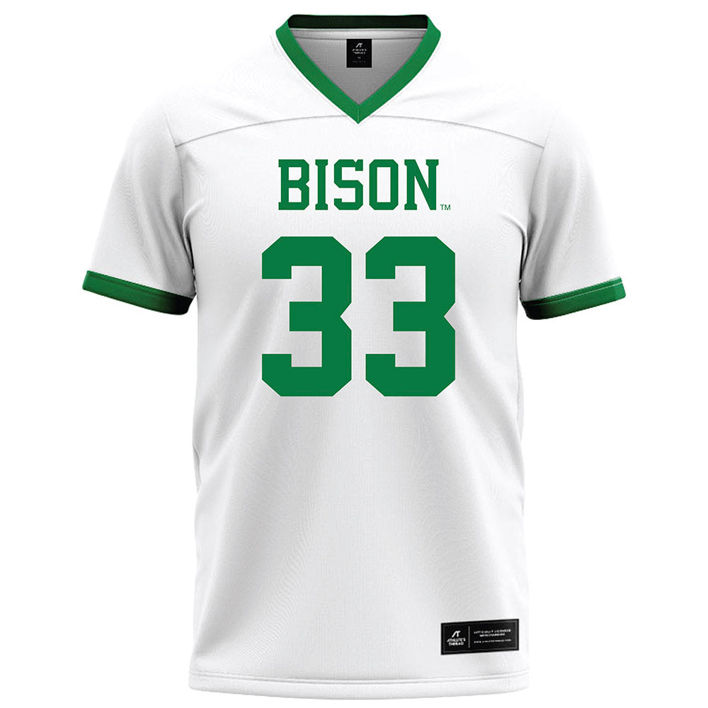 OKBU - NCAA Football : Haydn Thornton - White Football Jersey-0