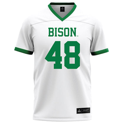 OKBU - NCAA Football : Morgan Cobb - White Football Jersey-0