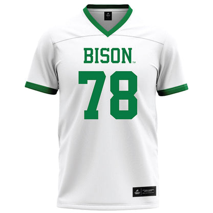 OKBU - NCAA Football : David Balderas - White Football Jersey-0
