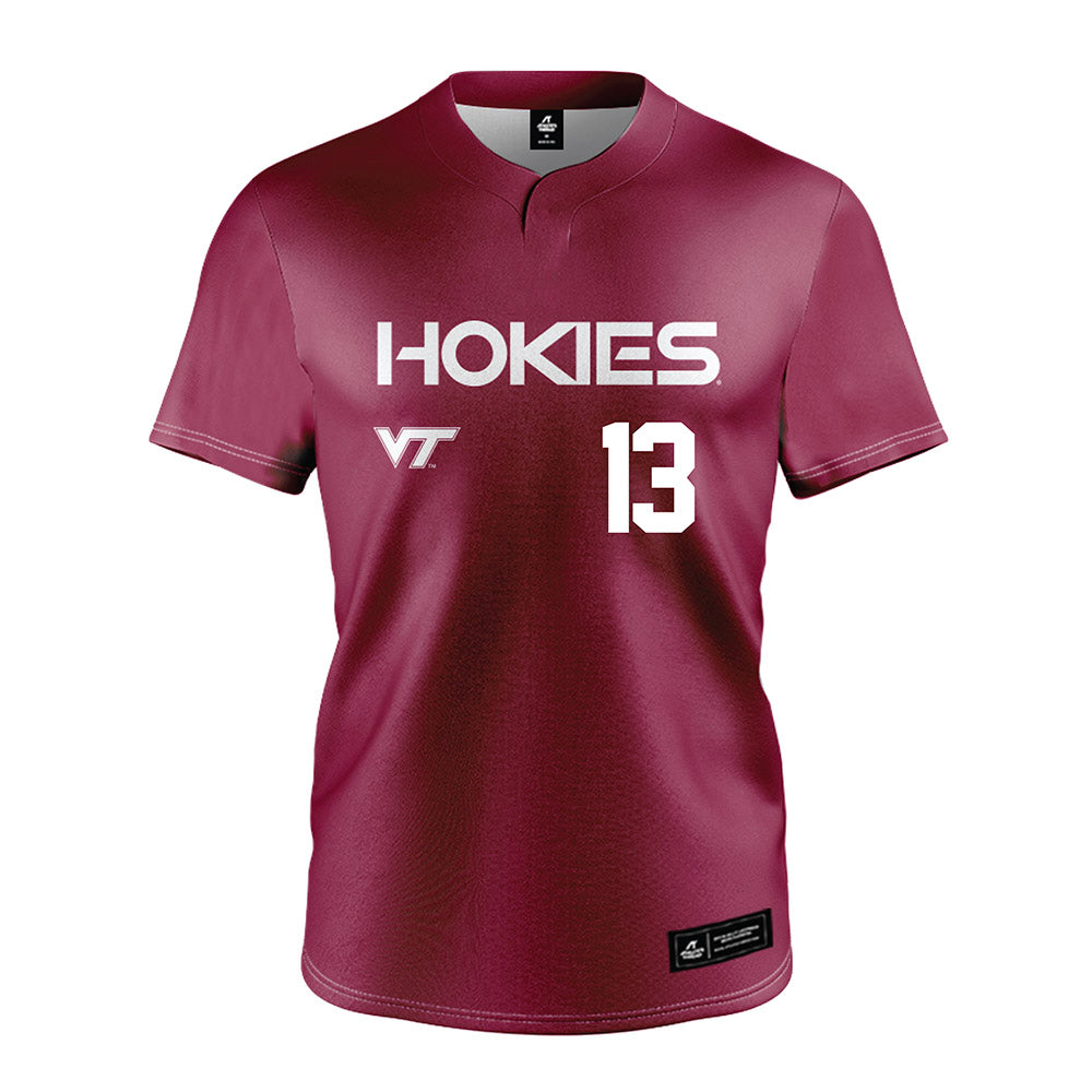 Virginia Tech - NCAA Softball : Emma Kavanagh - Maroon Jersey-0