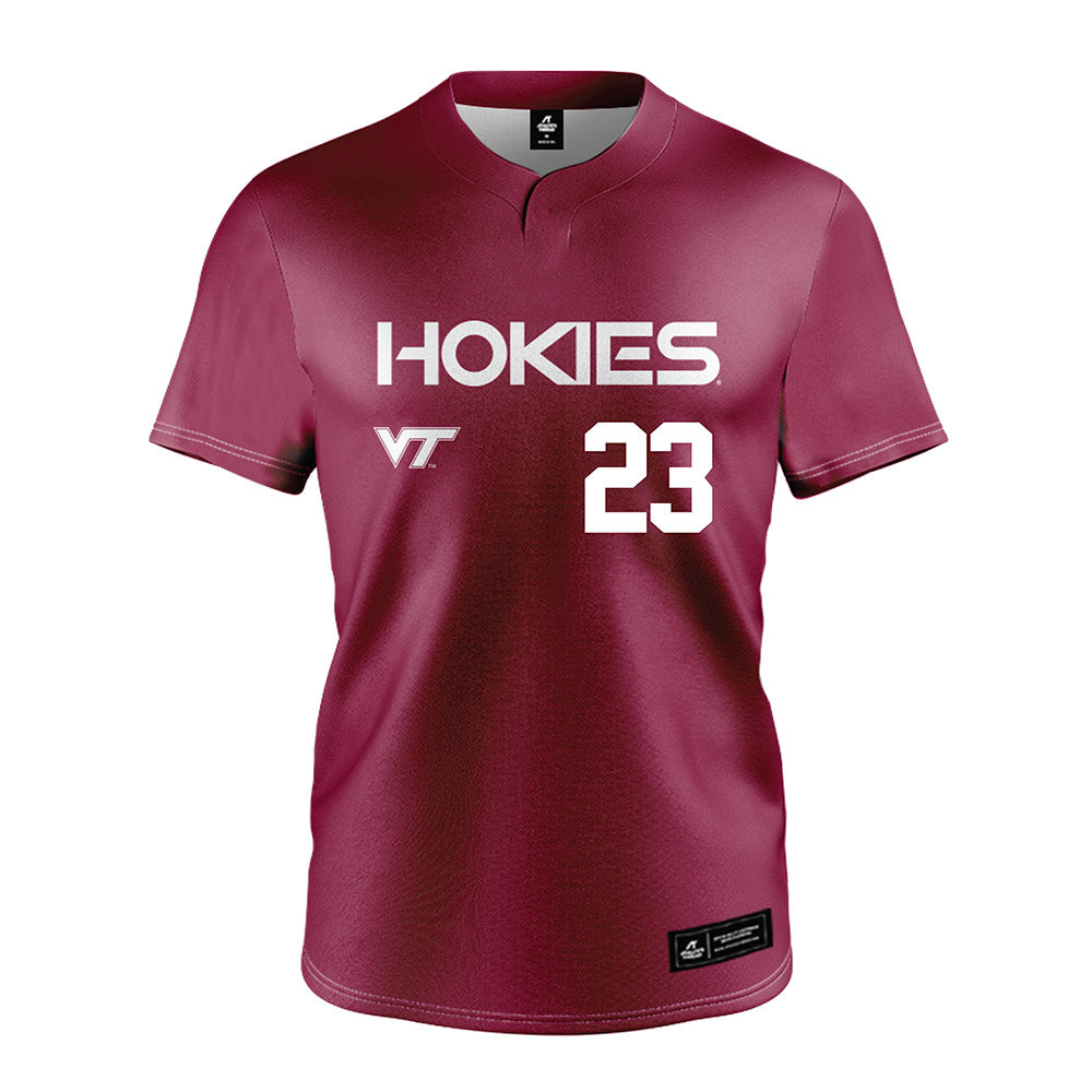 Virginia Tech - NCAA Softball : Sara McNelly - Maroon Jersey-0