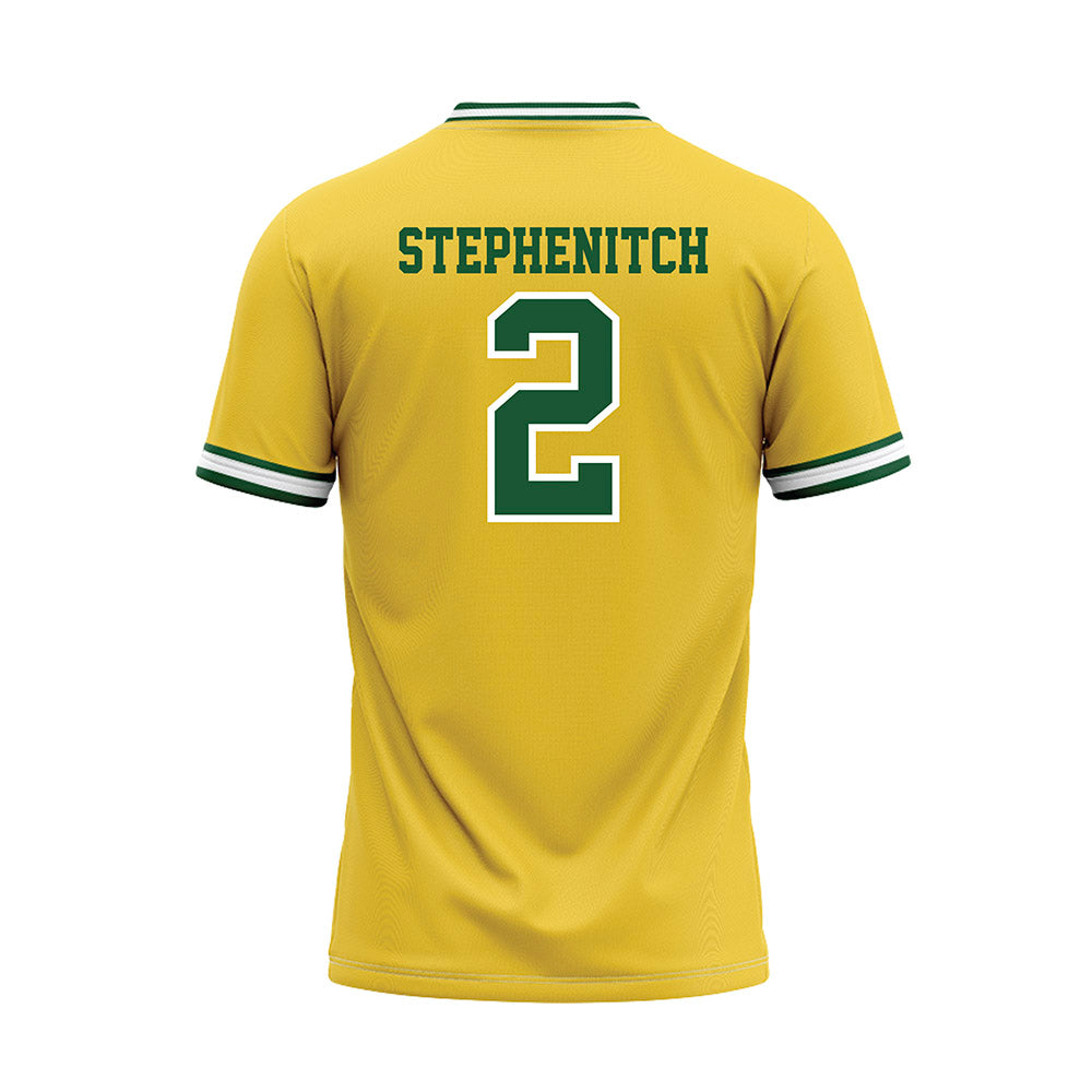 OKBU - NCAA Baseball : Cade Stephenitch - Yellow Jersey-1