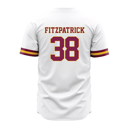 Arizona State - NCAA Baseball : Sean Fitzpatrick - White Jersey