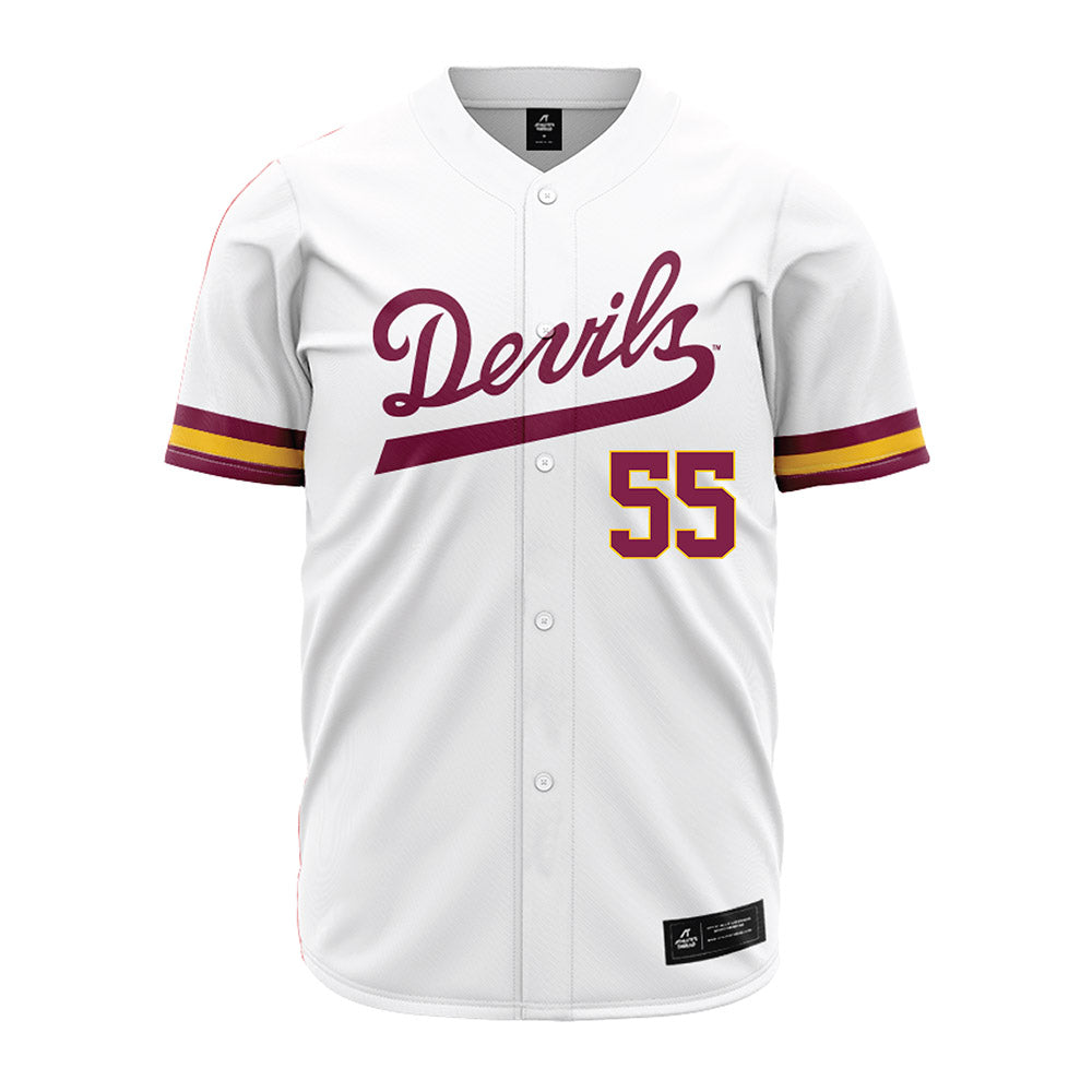 Arizona State - NCAA Baseball : Dean Toigo - White Jersey-0