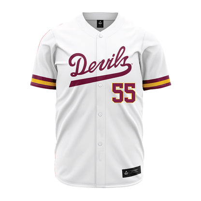 Arizona State - NCAA Baseball : Dean Toigo - White Jersey-0