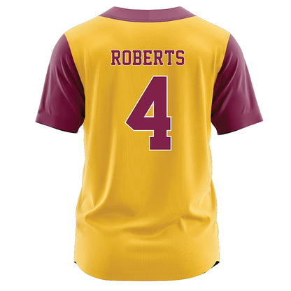 Arizona State - NCAA Softball : Jazmarie Roberts - Gold Jersey-1