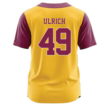 Arizona State - NCAA Softball : Brooklyn Ulrich - Gold Jersey-1