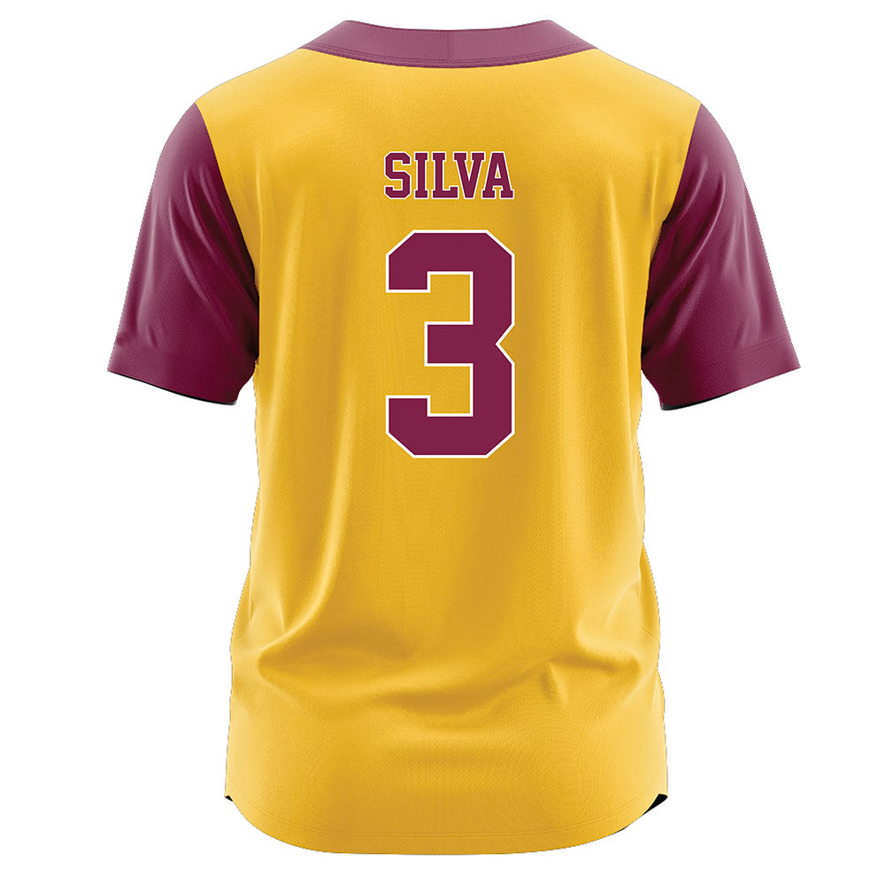 Arizona State - NCAA Softball : Aissa Silva - Gold Jersey-1