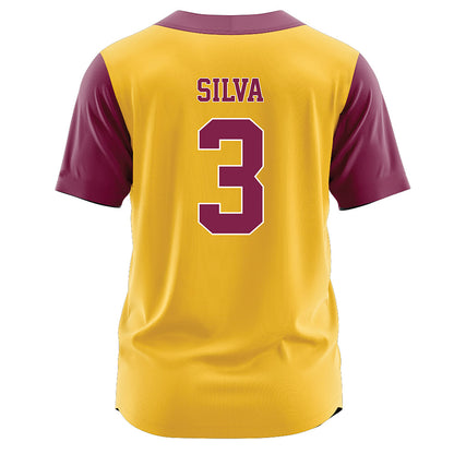 Arizona State - NCAA Softball : Aissa Silva - Gold Jersey-1