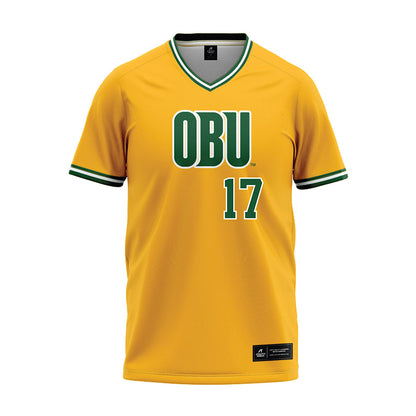 OKBU - NCAA Softball : Payton Bragg - Yellow Jersey-0