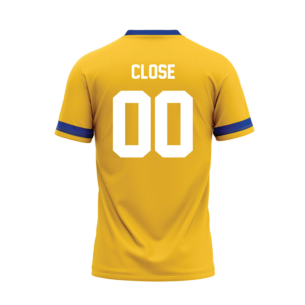 CSU Bakersfield - NCAA Softball : Brynn Close - Gold Baseball Jersey-1
