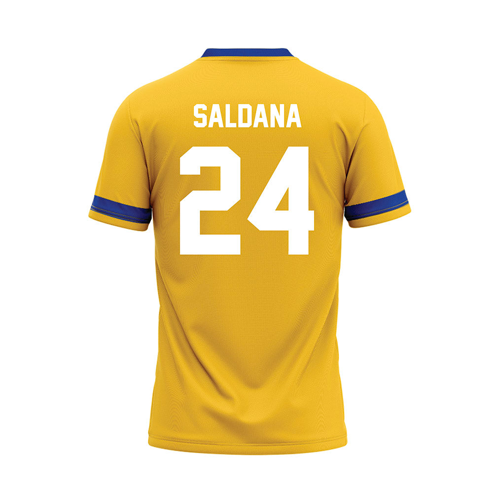 CSU Bakersfield - NCAA Softball : Cedes Saldana - Gold Baseball Jersey-1