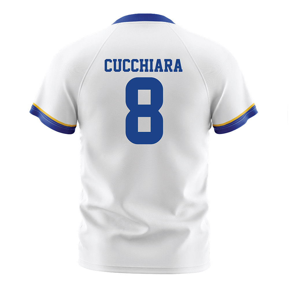 CSU Bakersfield - NCAA Men's Soccer : Dorian Cucchiara - White Soccer Jersey-1