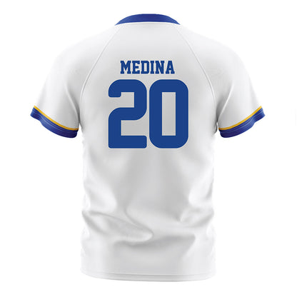 CSU Bakersfield - NCAA Men's Soccer : Dakotah Medina - White Soccer Jersey-1
