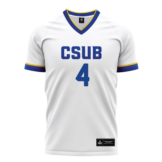 CSU Bakersfield - NCAA Men's Soccer : Ulisse Alberti - White Soccer Jersey-0