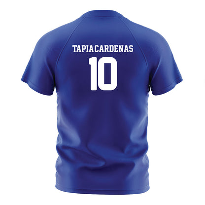 CSU Bakersfield - NCAA Women's Soccer : Tania Tapia-Cardenas - Blue Soccer Jersey-1