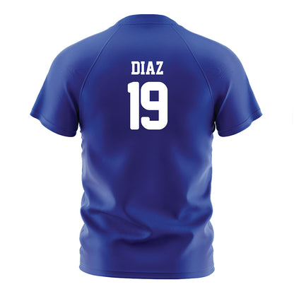 CSU Bakersfield - NCAA Women's Soccer : Alexandra Diaz - Blue Soccer Jersey-1