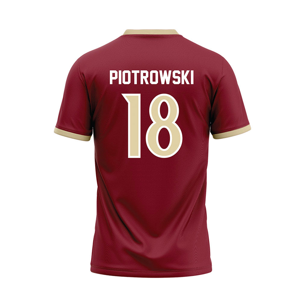 Elon - NCAA Softball : Christina Piotrowski - Red Baseball Jersey-1