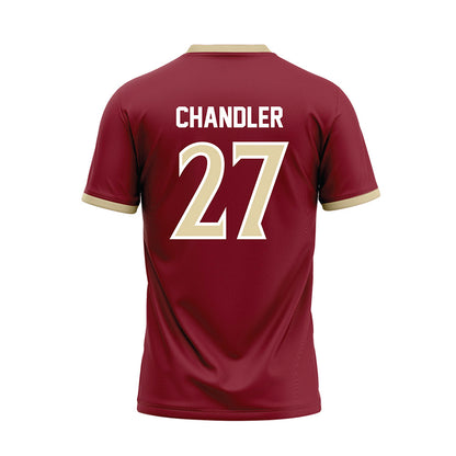 Elon - NCAA Softball : Hannah Chandler - Red Baseball Jersey-1