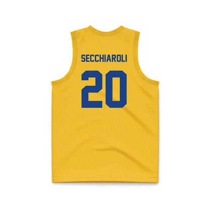 CSU Bakersfield - NCAA Women's Basketball : Melissa Secchiaroli - Gold Basketball Jersey
