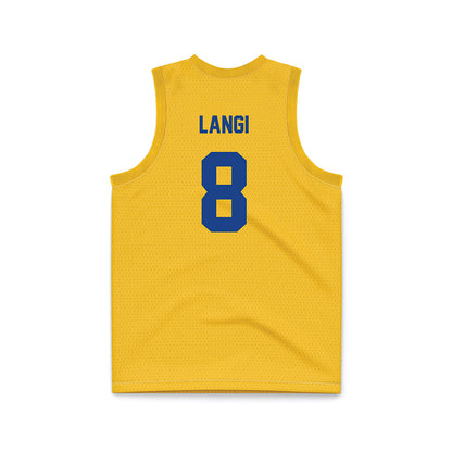 CSU Bakersfield - NCAA Women's Basketball : Marley Langi - Gold Basketball Jersey