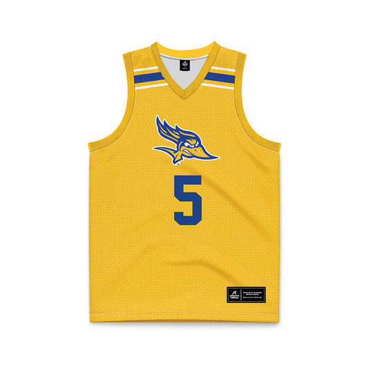 CSU Bakersfield - NCAA Women's Basketball : Nseije Ortiz - Gold Basketball Jersey