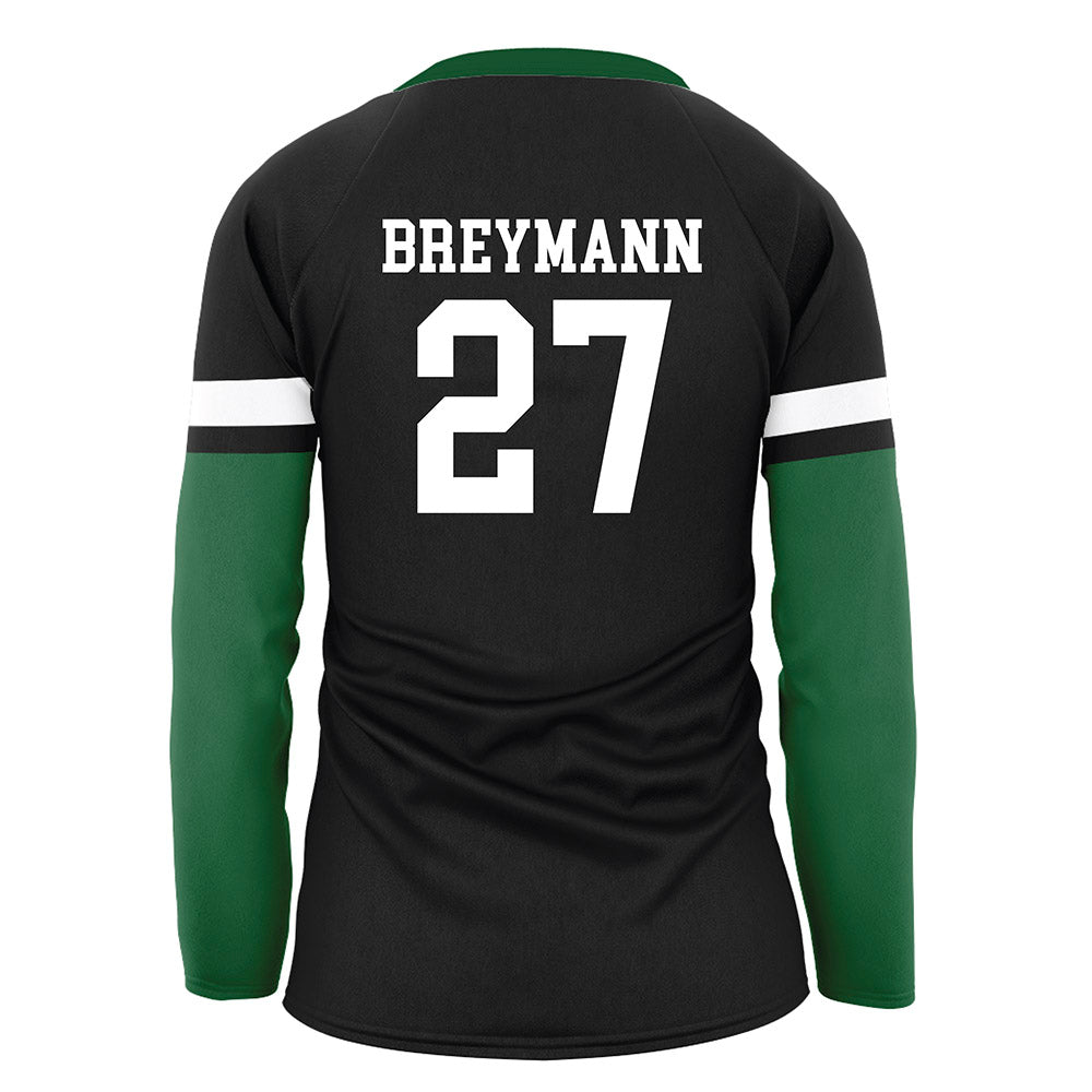 OKBU - NCAA Women's Volleyball : Addison Breymann - Black Volleyball Jersey-1