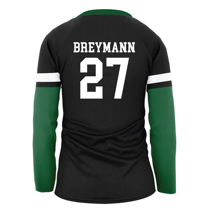 OKBU - NCAA Women's Volleyball : Addison Breymann - Black Volleyball Jersey-1