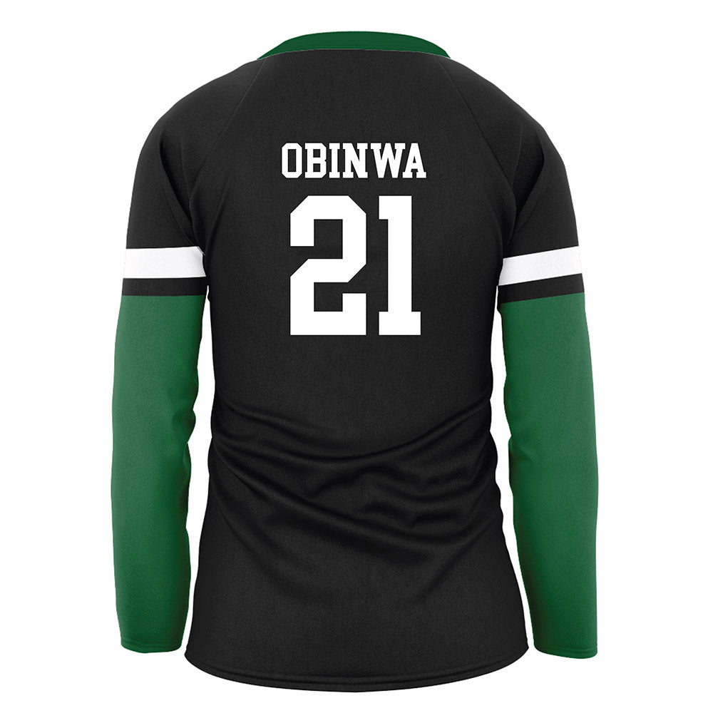 OKBU - NCAA Women's Volleyball : Kosi Obinwa - Black Volleyball Jersey-1