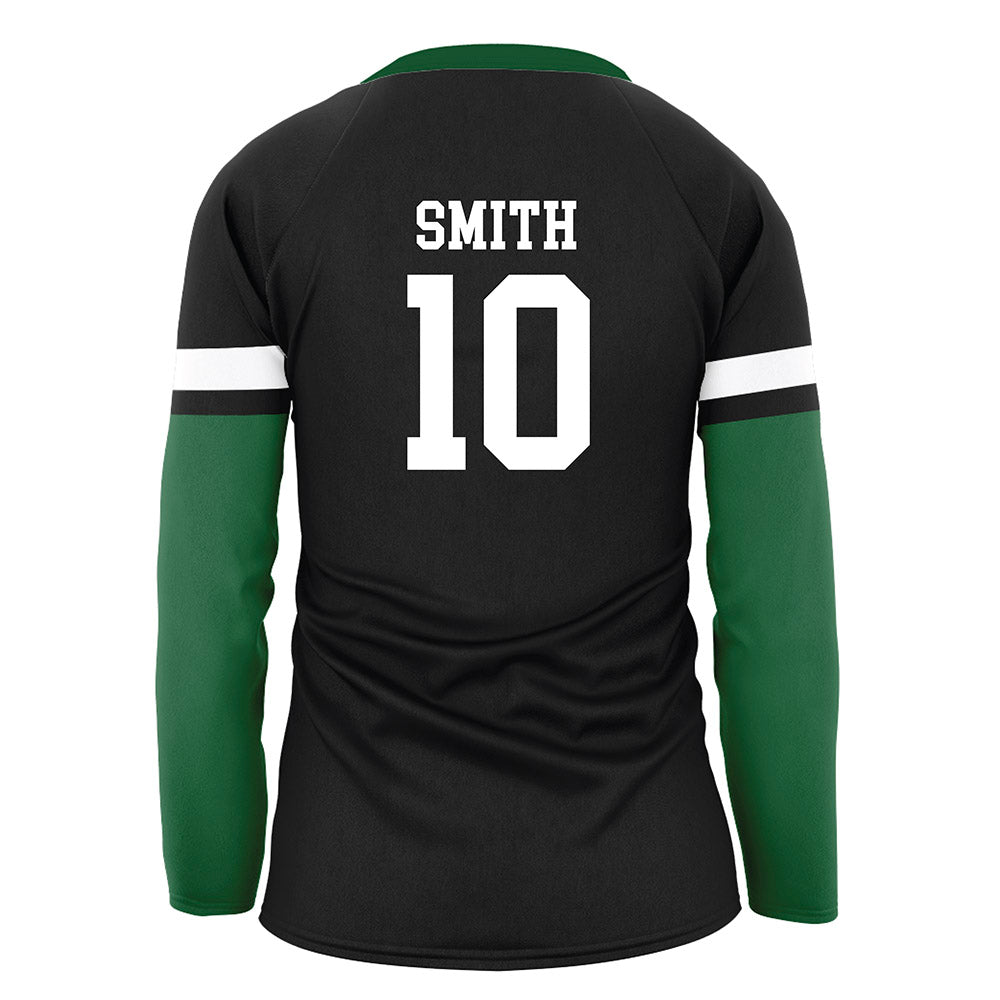 OKBU - NCAA Women's Volleyball : Macie Smith - Black Volleyball Jersey-1
