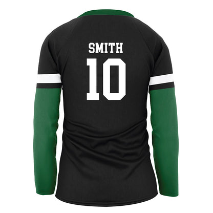 OKBU - NCAA Women's Volleyball : Macie Smith - Black Volleyball Jersey-1
