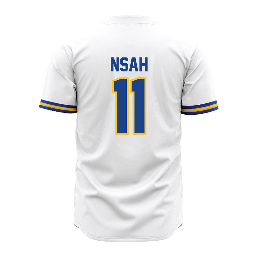 CSU Bakersfield - NCAA Baseball : Al Nsah - White Jersey-1