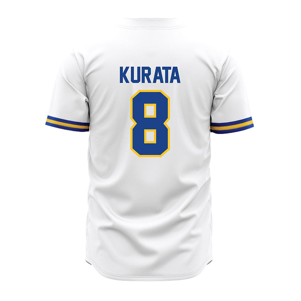 CSU Bakersfield - NCAA Baseball : Matthew Kurata - White Jersey