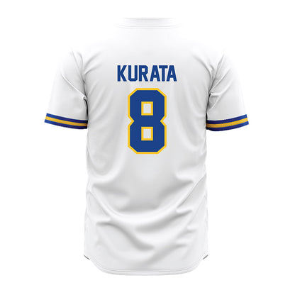 CSU Bakersfield - NCAA Baseball : Matthew Kurata - White Jersey