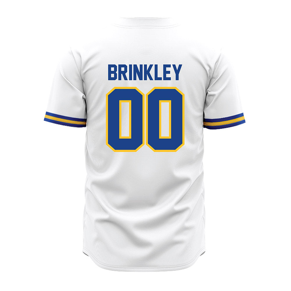 CSU Bakersfield - NCAA Baseball : Deakin Brinkley - White Jersey-1