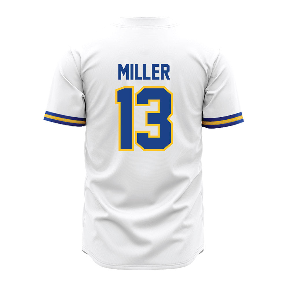 CSU Bakersfield - NCAA Baseball : Taison Miller - White Jersey-1