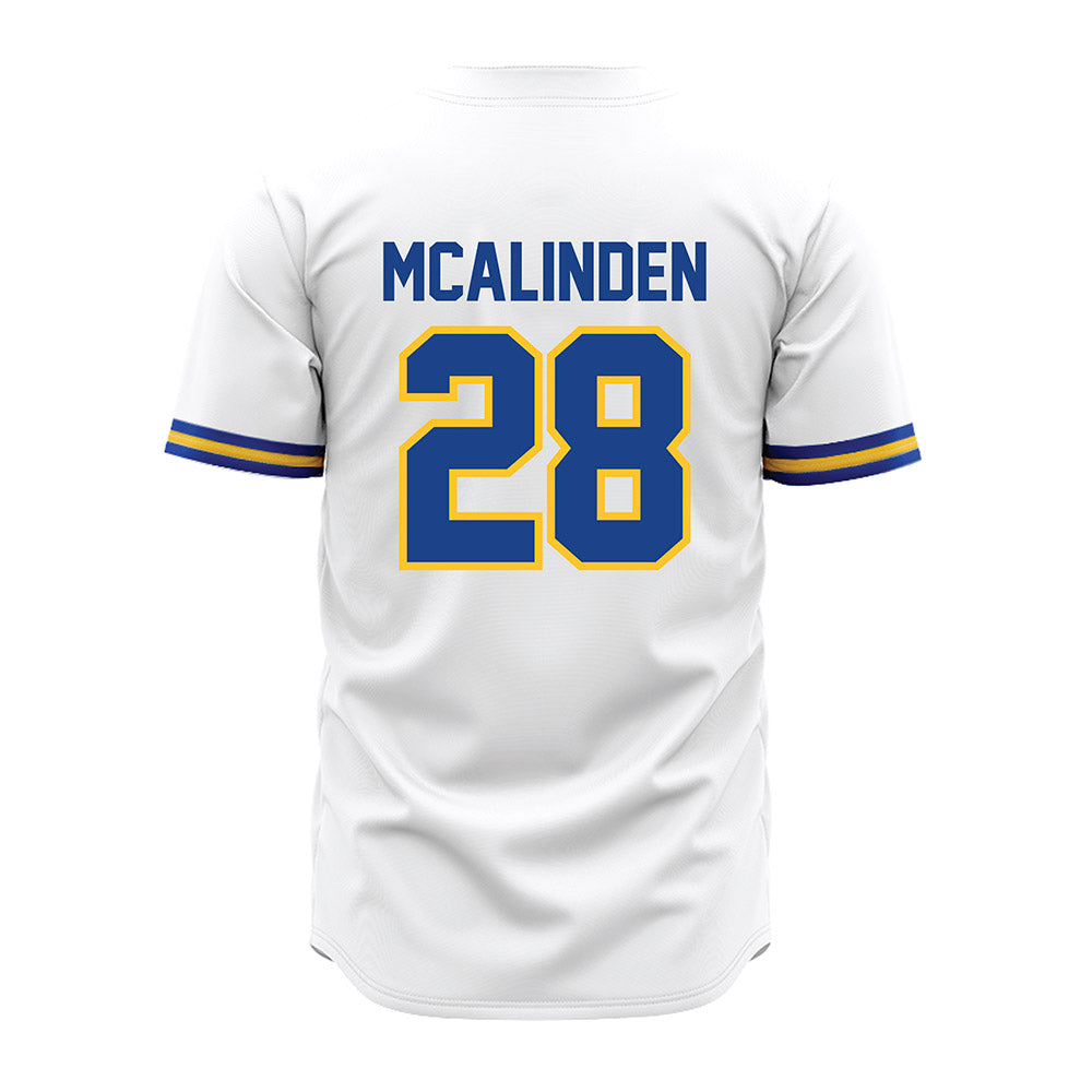 CSU Bakersfield - NCAA Baseball : Shane McAlinden - White Jersey-1