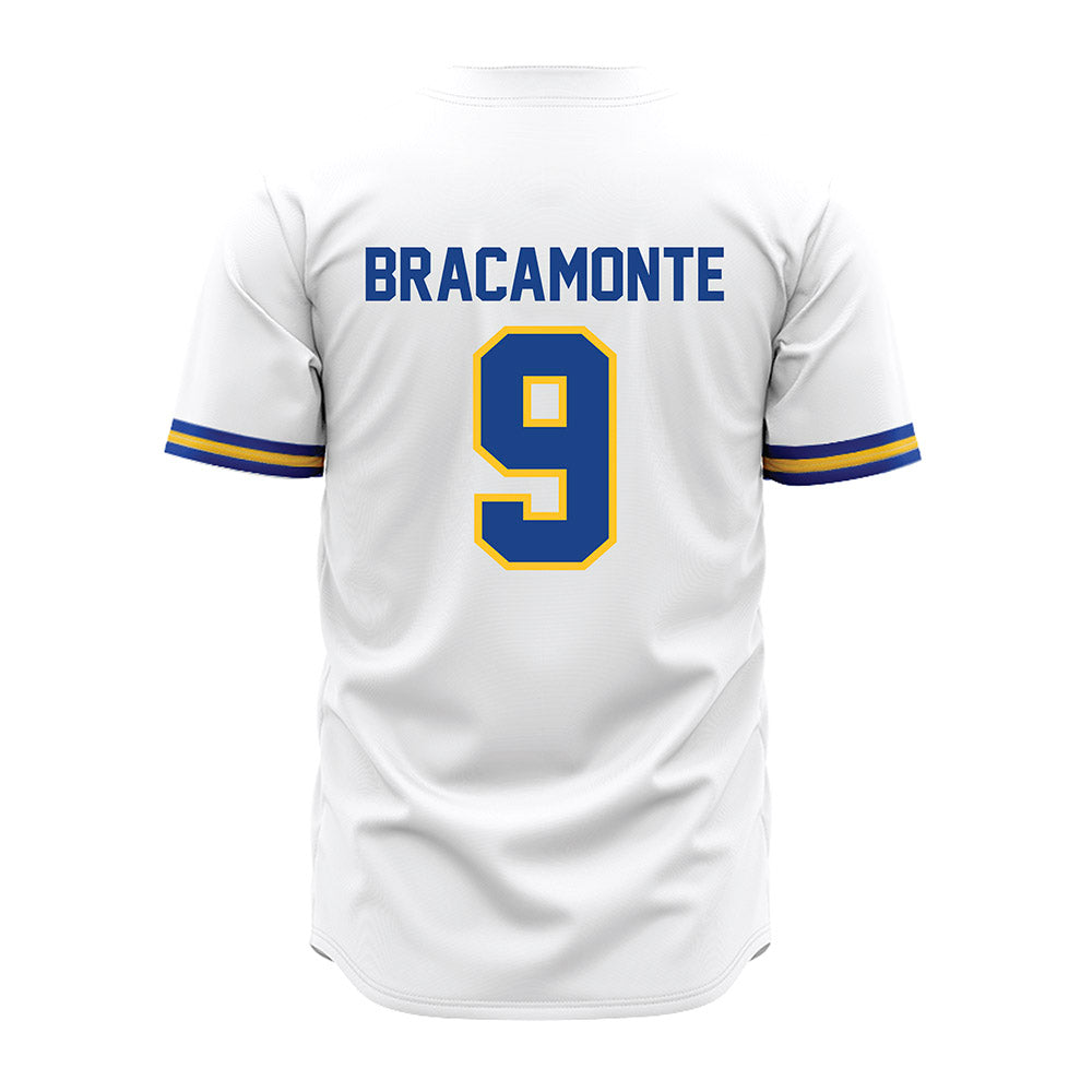 CSU Bakersfield - NCAA Baseball : Roman Bracamonte - White Jersey-1