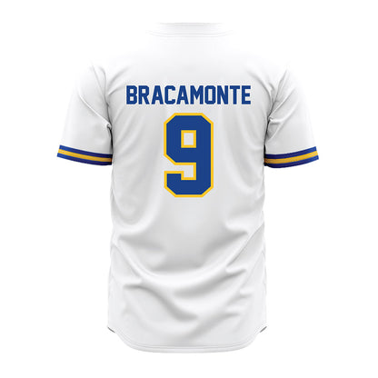 CSU Bakersfield - NCAA Baseball : Roman Bracamonte - White Jersey-1