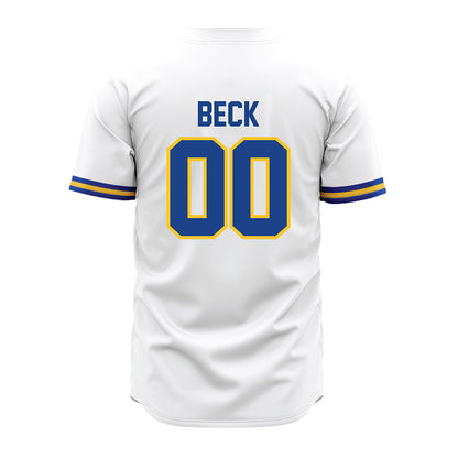 CSU Bakersfield - NCAA Baseball : Hunter Beck - White Jersey-1