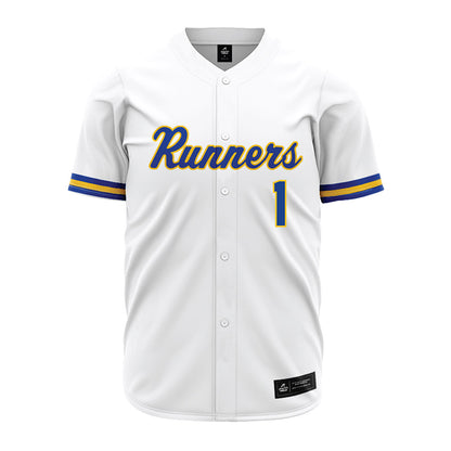 CSU Bakersfield - NCAA Baseball : Jacob Gutierrez - White Jersey