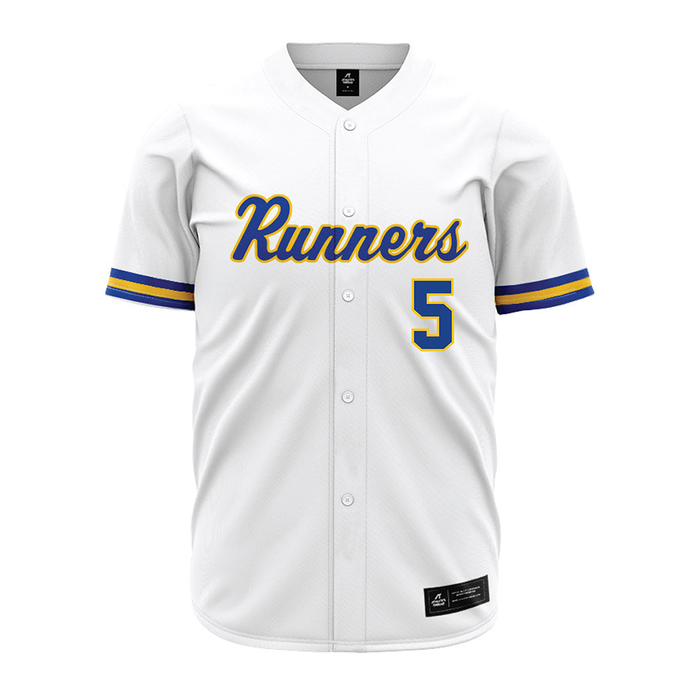 CSU Bakersfield - NCAA Baseball : Cole Roth - White Jersey-0