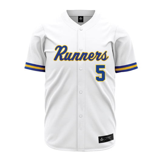 CSU Bakersfield - NCAA Baseball : Cole Roth - White Jersey-0