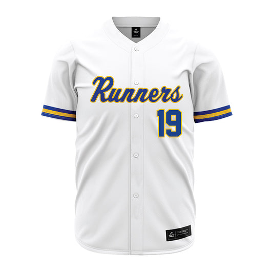 CSU Bakersfield - NCAA Baseball : Saul Bolivar - White Jersey-0