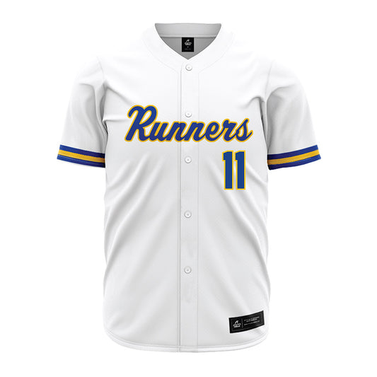 CSU Bakersfield - NCAA Baseball : Al Nsah - White Jersey-0